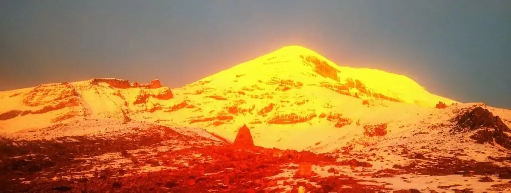 Climb Chimborazo with Ecuador mountain guide